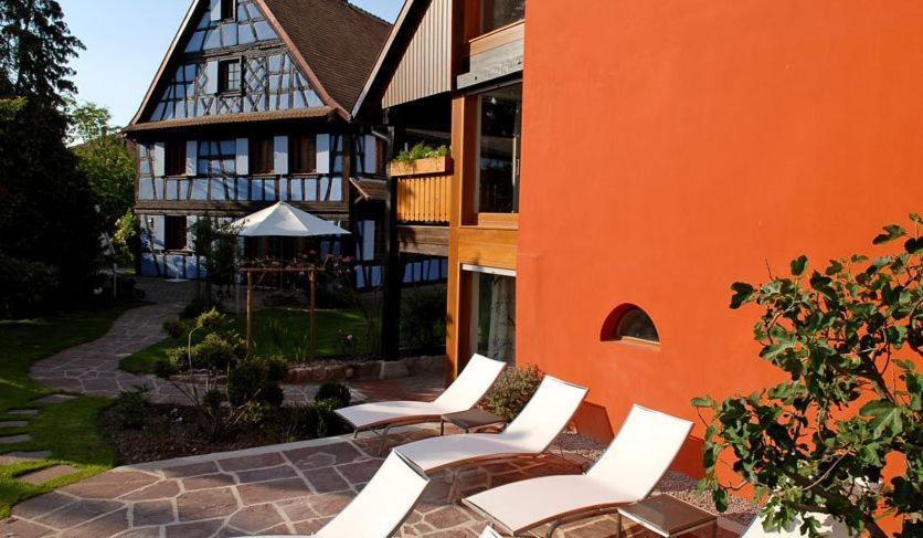 Hotel A La Ferme Osthouse Exterior foto